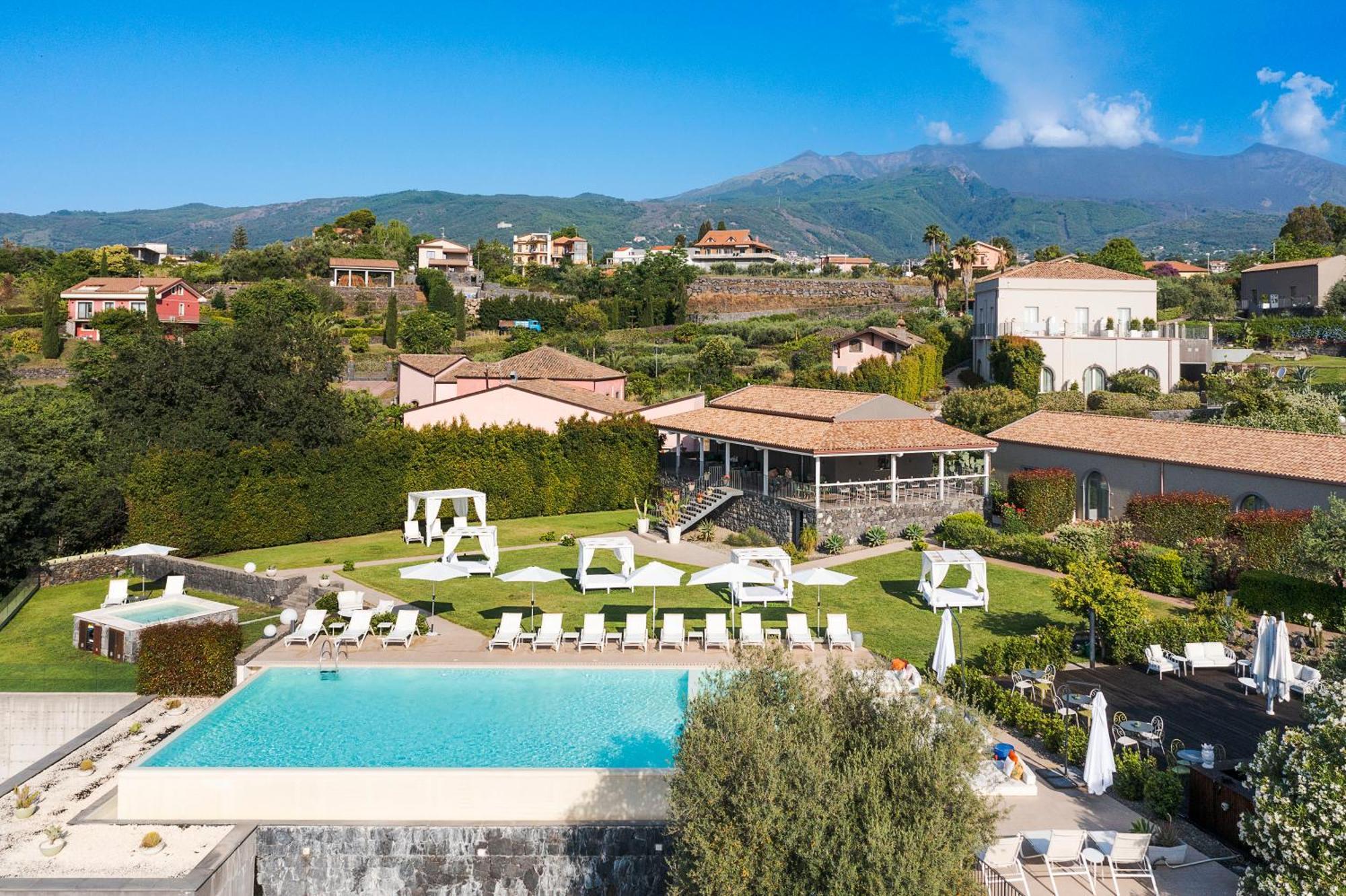 Kepos Etna Relais & Exclusive Spa Santa Venerina Bagian luar foto